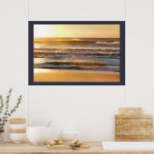 Foto van Sunrise Ocean Poster (Keuken)