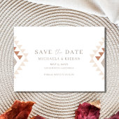 Foto van Sunset Boho Wedding Save The Date