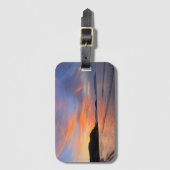 Foto van Sunset Gerakas Beach Zakynthos Griekenlan Bagagelabel (Voorkant (verticaal))