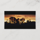 Foto van Sunset Lake Visitekaartje (Achterkant)