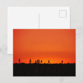 Foto van Sunset Landscape Fine Art Briefkaart (Voorkant / Achterkant)