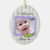 Foto van Sweet Baby Pea Keramisch Ornament (Rechts)