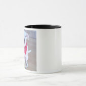 Foto van Sweet Dog met Beste Moeder Paw Moederdag Mok (Midden)