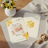 Foto van Sweet Little Bee Baby Aankondiging van ge