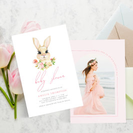 Foto van Sweet Little Bunny Baby shower Kaart
