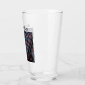Foto van Sweet White Dog met Daddy Vaderdag Glas (Links)