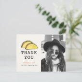 Foto van Taco Hartelijk dank Briefkaart aankondigi (Staand voorkant)