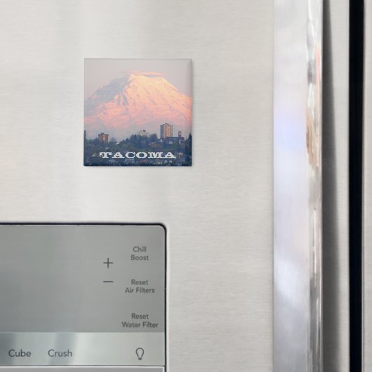 Foto van Tacoma, Washington en Mount Rainier Magneet (Insitu (Koelkast))