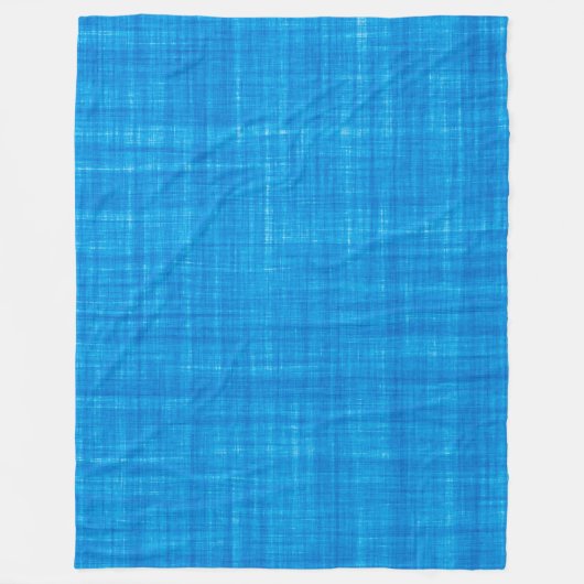 Foto van textiel Blue Fabric Fleece Deken (Voorkant)
