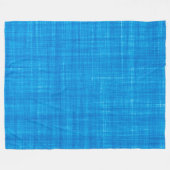Foto van textiel Blue Fabric Fleece Deken (Voorkant (Horizontaal))