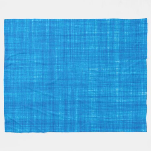 Foto van textiel Blue Fabric Fleece Deken (Voorkant (Horizontaal))