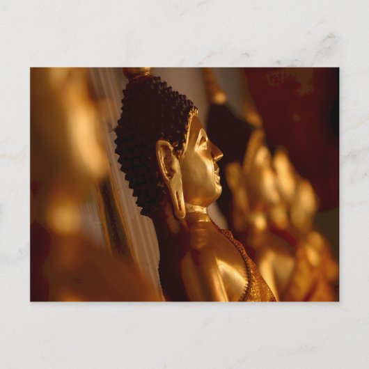 Foto van Thai Temple Buddha Briefkaart (Voorkant)