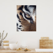 Foto van Tigers Eye Poster (Keuken)
