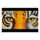 foto van tijgerogen foto afdruk (Voorkant)