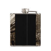 Foto van Times Square in New York City Heupfles (Achterkant)