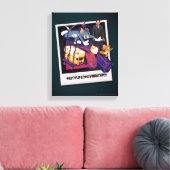 Foto van Tom & Jerry Luggage Crash Canvas Afdruk (Insitu (Woonkamer))