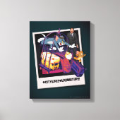 Foto van Tom & Jerry Luggage Crash Canvas Afdruk (Voorkant)