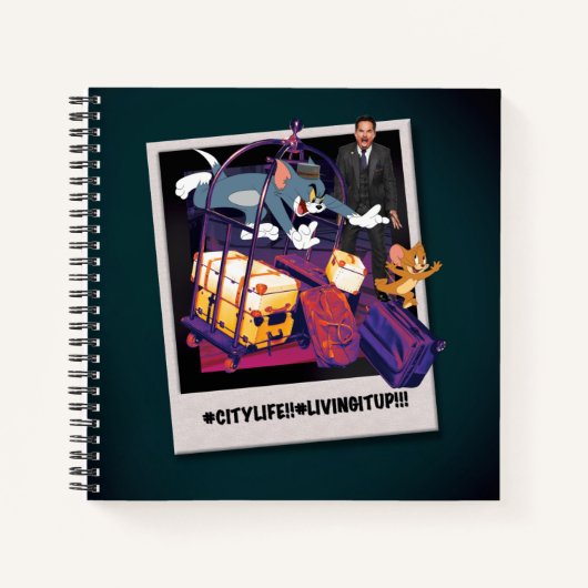 Foto van Tom & Jerry Luggage Crash Notitieboek (Voorkant)