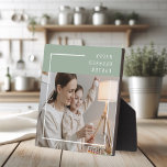 Foto van Trendy Family | Green Happy Blessed Pasen Fotoplaat<br><div class="desc">Foto van Trendy Family | Green Happy Blessed Pasen</div>