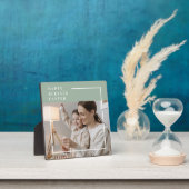 Foto van Trendy Family | Green Happy Blessed Pasen Fotoplaat (Insitu)