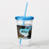 Foto van Tropical Island Coast & Zee Acryl Drinkbeker (Achterkant)