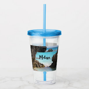 Foto van Tropical Island Coast & Zee Acryl Drinkbeker