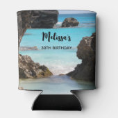 Foto van Tropical Island Coast & Zee Birthday Blikjeskoeler (Achterkant)