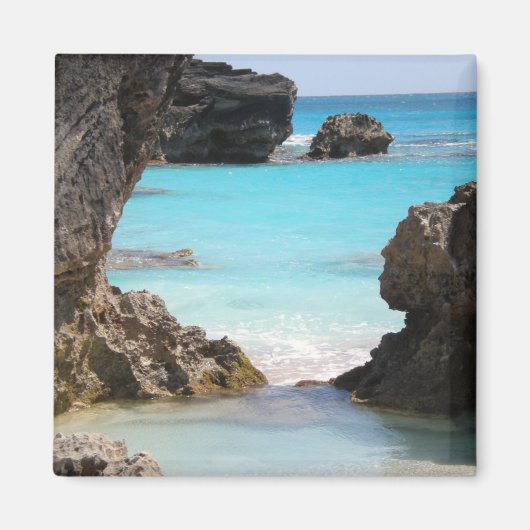 Foto van Tropical Island Coast & Zee Magneet (Voorkant)