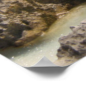 Foto van Tropical Island Coast & Zee Poster (Hoek)