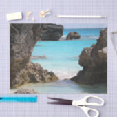 Foto van Tropical Island Coast & Zee Tissuepapier (Craft)