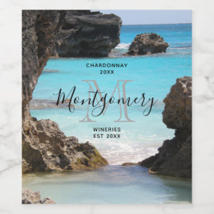 Foto van Tropical Island Coast & Zee Wine Making Wijn Etiket