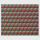 Foto van Trump | Maak kerst weer groen Cadeaupapier (Vlak)