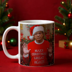 Foto van Trump Trump maakt kerst weer geweldig Koffiemok