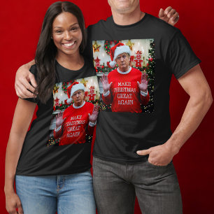 Foto van Trump   Trump maakt kerst weer geweldig T-shirt