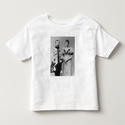 Foto van Tsar Nicholas II (1868-1918) Kinder Shirts (Voorkant)