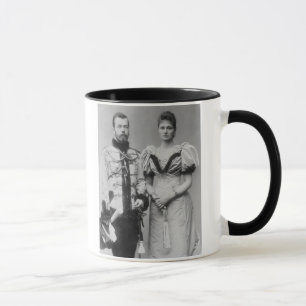 Foto van Tsar Nicholas II (1868-1918) Mok