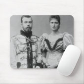 Foto van Tsar Nicholas II (1868-1918) Muismat (Met muis)