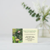 Foto van TuinVisitekaartje Visitekaartje (Staand voorkant)