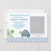 Foto van Turtle Reef Boys Birthday Tortoise Kaart (Voorkant)