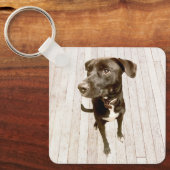 Foto van twee huisdieren sleutelhanger (Voorkant)