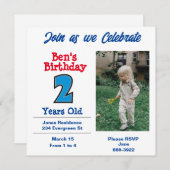 Foto van twee jaar Uitnodiging van de Oude Jongen  (Voorkant / Achterkant)