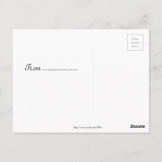  foto van twee kinderen die briefkaart (Achterkant)