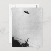Foto van UFO over Passaic, New Jersey 1952 Briefkaart (Voorkant / Achterkant)