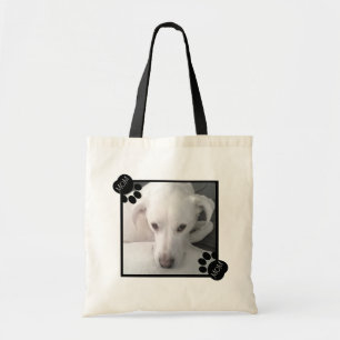 Foto van Unieke labrador Retriever Mix Dog Black Tote Bag