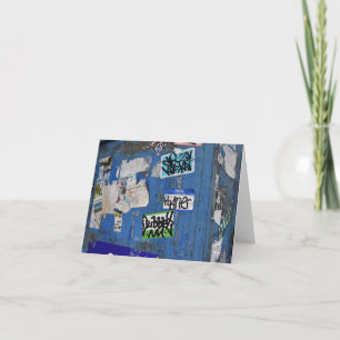 Foto van Urban Graffiti Street New York City Kaart