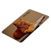 Foto van uw huisdier Sjabloon Voeg naam 4 x 6 Magneet (Linkerzijde)