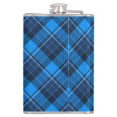 Foto van uw keuze op vinyl gewikkelde fles heupfles (Achterkant)