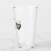 Foto van vader en kind - Heart Lijst Best Dad Ever Glas (Links)