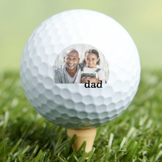 Foto van vader Vaderdag Golfballen
