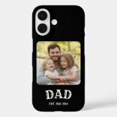 Foto van vader vastgesteld Case-Mate iPhone case (Achterkant)